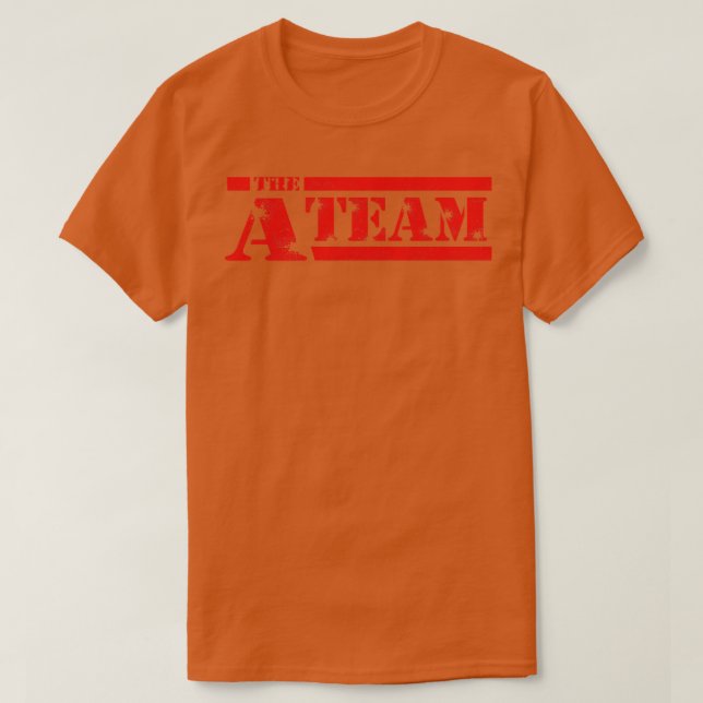 T-shirt ATeam années 1980 Vintage (Design devant)