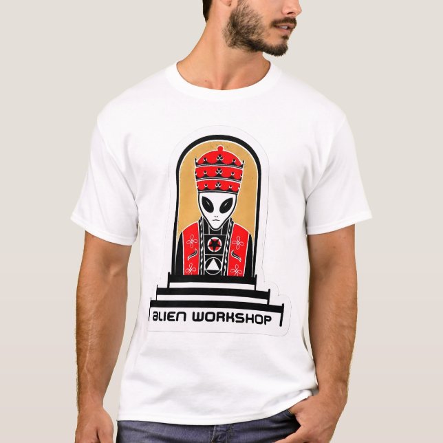 T-shirt Atelier Alien Pope (Devant)