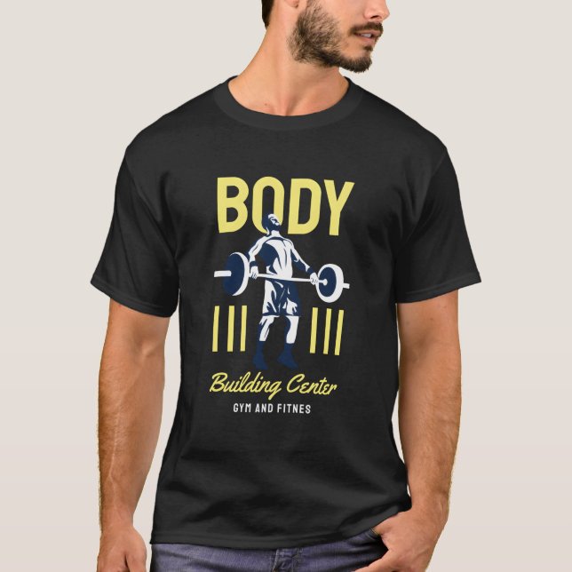 T-shirt Atelier de musculation (Devant)