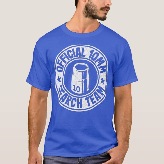T-shirt Atelier officiel de recherche de l'équipe de 10mm (Devant)