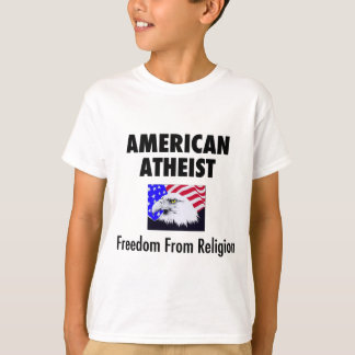 T-shirt Athée américain