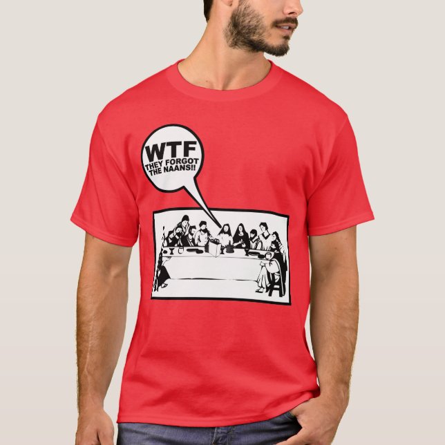 T-shirt Athée de WTF (Devant)