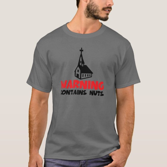 T-shirt Athée hilare (Devant)