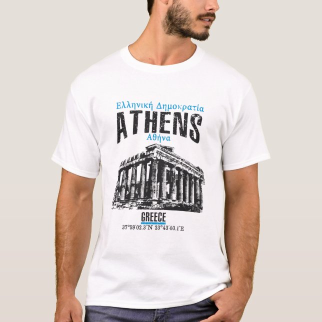 T-shirt Athènes (Devant)