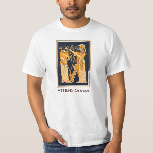 T-shirt Athènes Grèce (Devant)