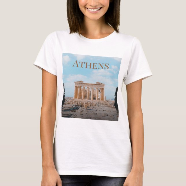 T-shirt Athènes Grèce (Devant)