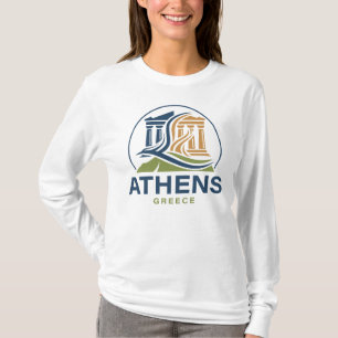 T-shirt Athènes Grèce Acropole Parthénon