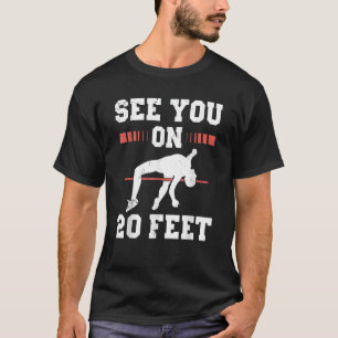 T-shirt Athlète Pole Vault pour pole Jumper Vaultier