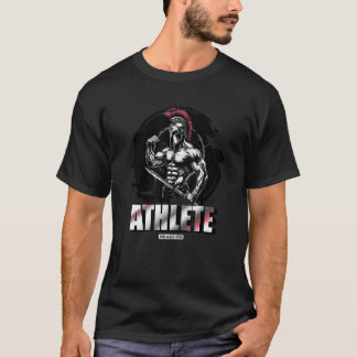 T-shirt Athlète Spartan Fitness Workout Cool Guerrier Gym