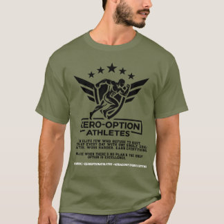 T-shirt Athlètes de l'Option Zéro