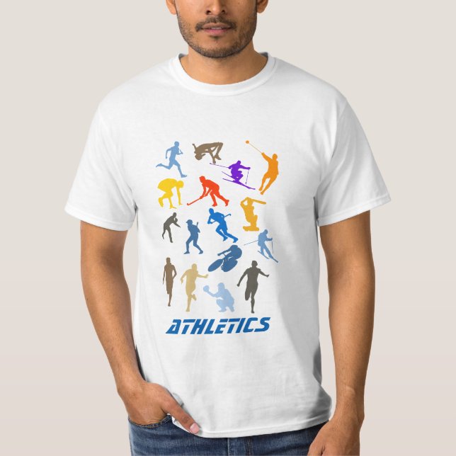 T-SHIRT ATHLÉTIQUE (Devant)