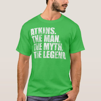 T-shirt AtkinsAtkins Nom de famille Atkins Nom de famille 