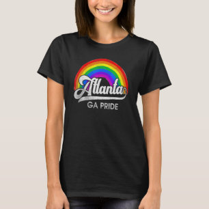 T-shirt Atlanta Ga Pride Mois Rainbow Say Gay Say Love Lg