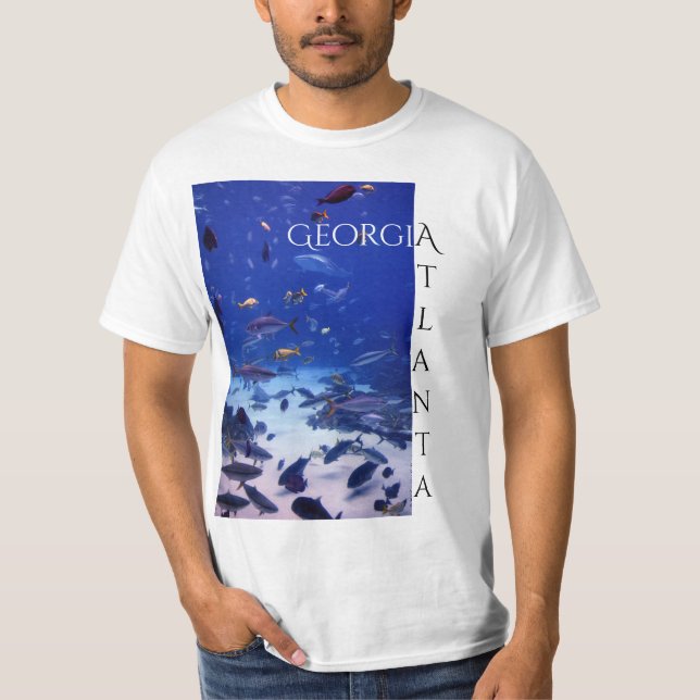 T-shirt Atlanta la Géorgie (Devant)