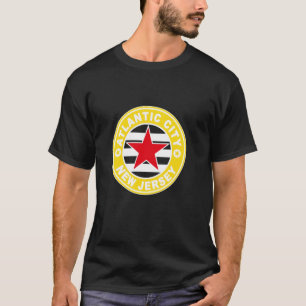 T-shirt Atlantic City New Jersey États-Unis États-Unis d'A