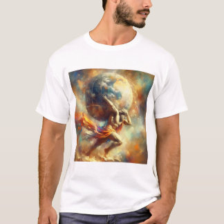 T-shirt Atlas porte le monde