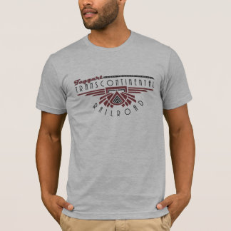 T-shirt Atlas transcontinental de chemin de fer de Taggart