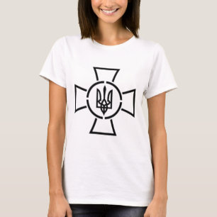 T-shirt Ato Cross Tryzub Ukraine Volodymyr Zelensky Présid