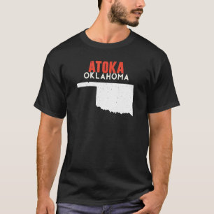 T-shirt Atoka USA State America Travel Oklahoman