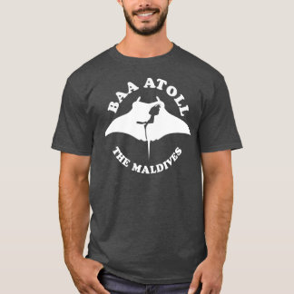 T-shirt Atoll De Baa Les Maldives Plongée Sous-Marine Avec