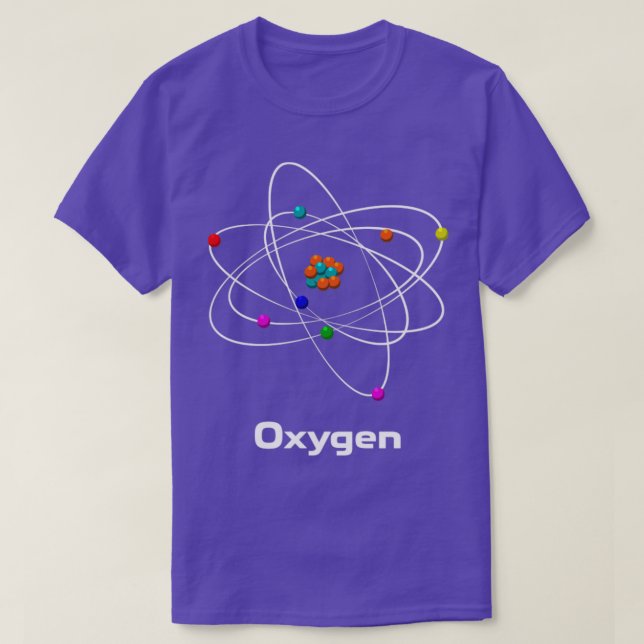 T-shirt Atom d'oxygène (Design devant)