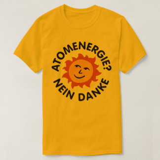T-shirt Atomenergie ? Nein Danke