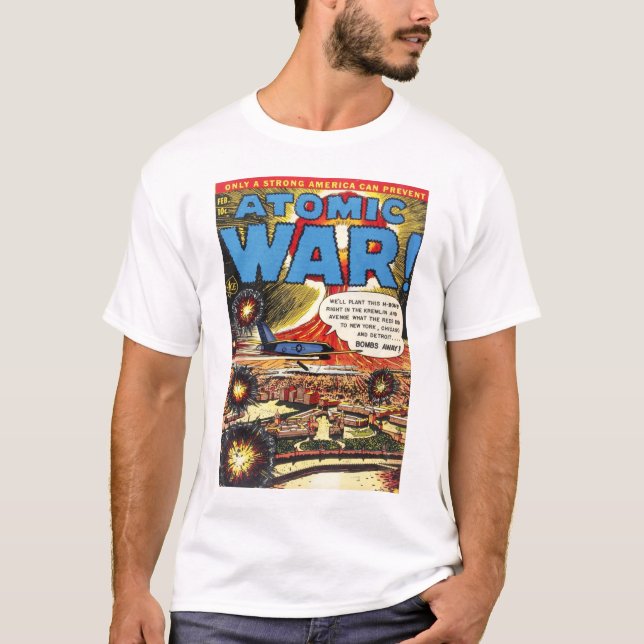 T-shirt atomique de la guerre #3 (Devant)