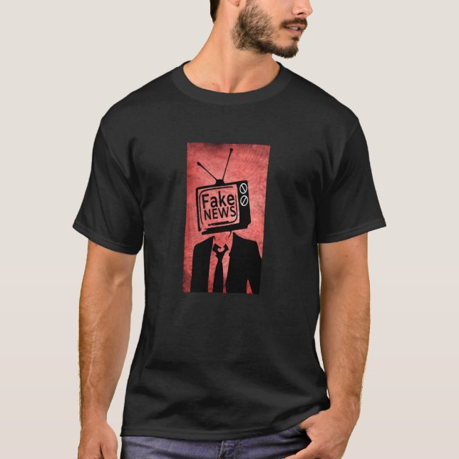 T-shirt Atout drôle nouvelles drôles du Président Donald (Devant)