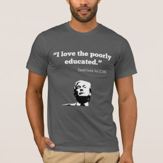 T-shirt ATOUT : "J'aime" la chemise mal instruite