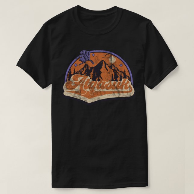 T-shirt Atqasuk, Alaska (Design devant)