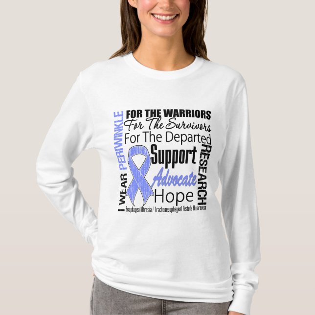 T-shirt Atrésie oesophagienne d'hommage je porte le (Devant)