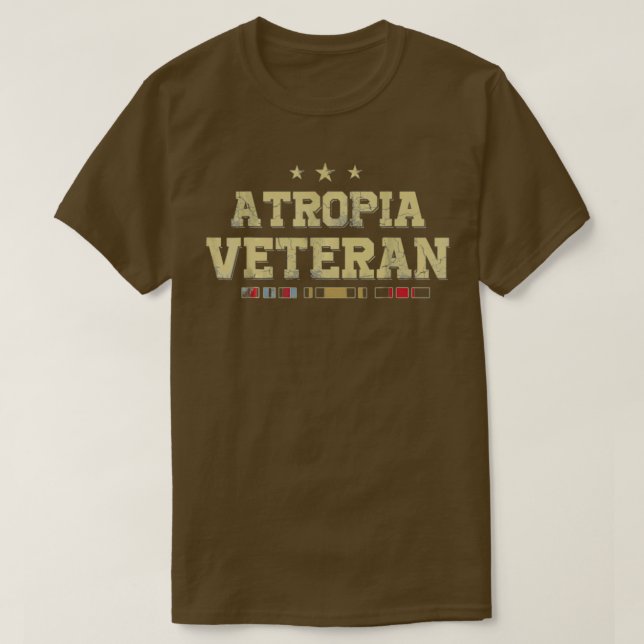T-shirt Atropia Vétérinaire T  (Design devant)