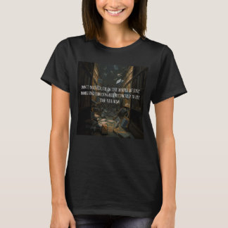 T-shirt Attaché émotionnellement aux méchants Chaos du liv