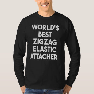 T-shirt Attacheur élastique zigzag le meilleur au monde
