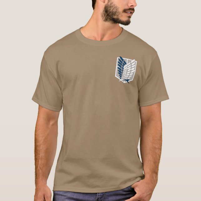 T-shirt Attack on Titan (Devant)