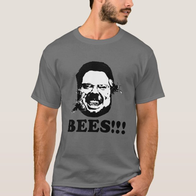 T-shirt attak d'abeilles de goggs (Devant)