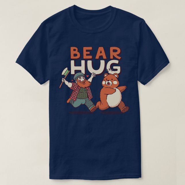T-shirt Attaque à l'ours de l'ourse par Tobe Fonseca (Design devant)