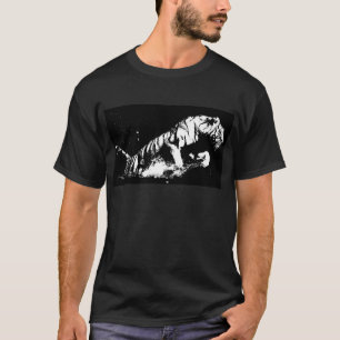 T-shirt Attaque au tigre