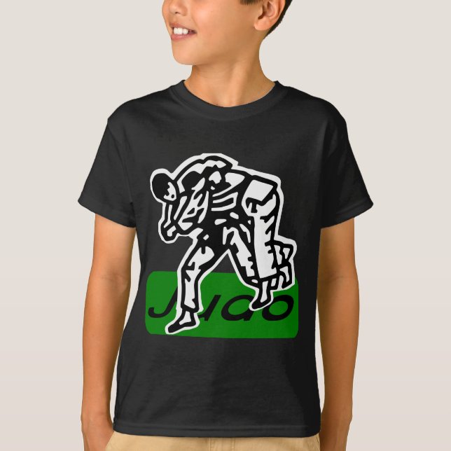 T-shirt attaque de judo (Devant)