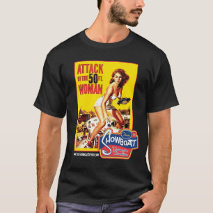 T-shirt Attaque de la commande de Showboat de femme de