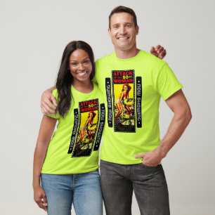 T-Shirt Attaque de la femme de 15 m des années 50