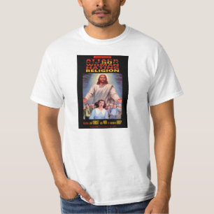 T-shirt Attaque de la femme de 50 pieds détestant la