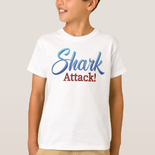 T-shirt Attaque de requin Tee