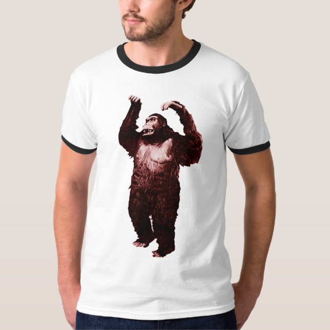 T-SHIRT ATTAQUE DE SINGE ! ! (Devant)