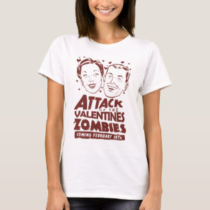 T-shirt Attaque des Valentines Zombies