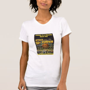 T-shirt Attaque du Citrouille de 50 pieds