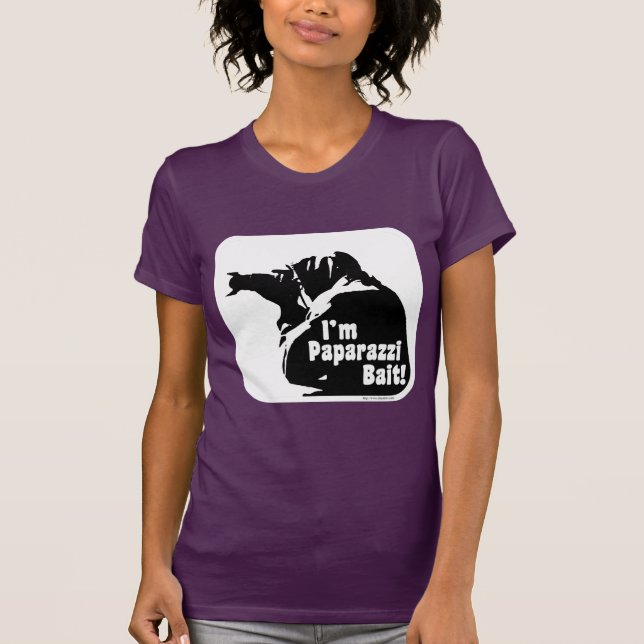 T-shirt Attaque Paparazzi ! (Devant)