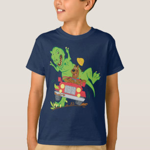 T-shirt Attaque Scooby Doo T-Rex