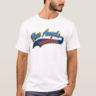 T-shirt Attaque surprise du base-ball d'anges bleus