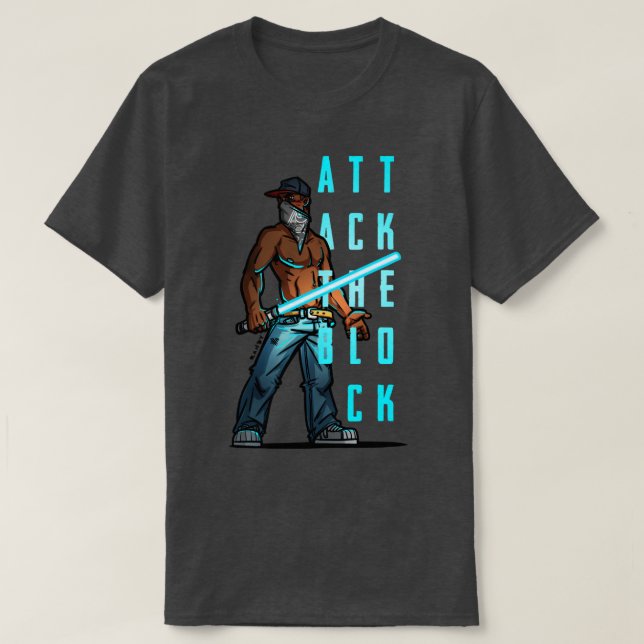 T-shirt Attaquer le bloc (Design devant)